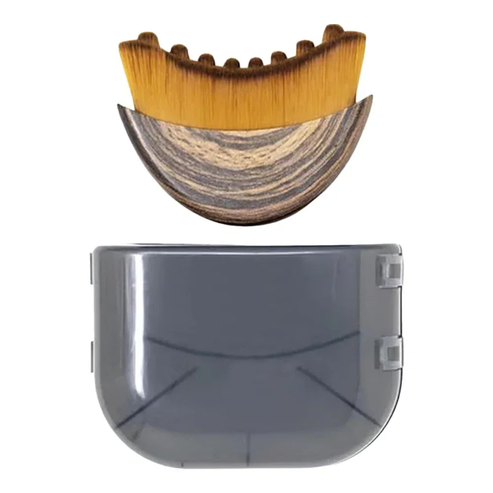 Lymphatic Face Massage Brush – Jawline Sculpting & Facial Drainage Tool